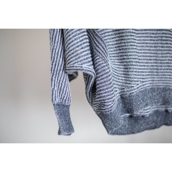 BP Nordstrom Crew Neck Knit Sweater Oversized Dark Gray SZ M - Picture 5 of 7